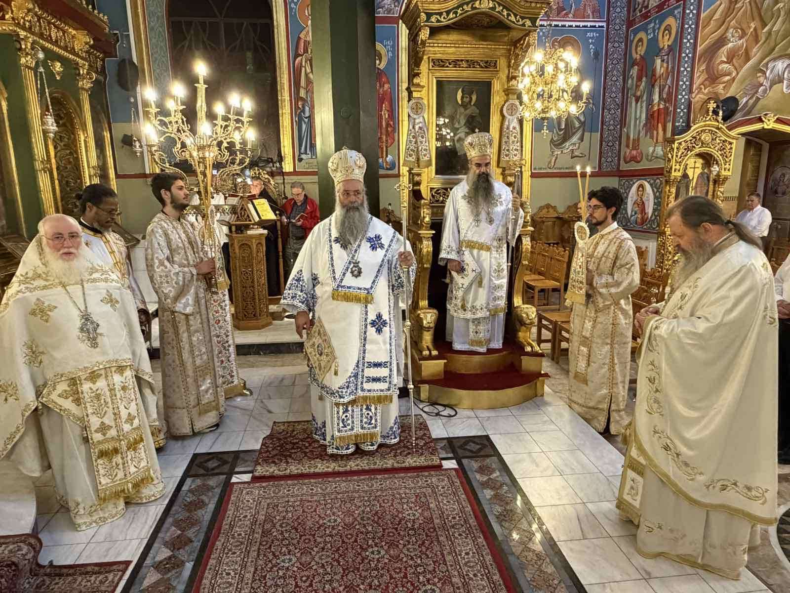 Ο ΕΠΙΣΚΟΠΟΣ ΚΩΝΣΤΑΝΤΙΑΝΗΣ κ. ΚΟΣΜΑΣ ΣΤΗΝ ΚΑΤΕΡΙΝΗ